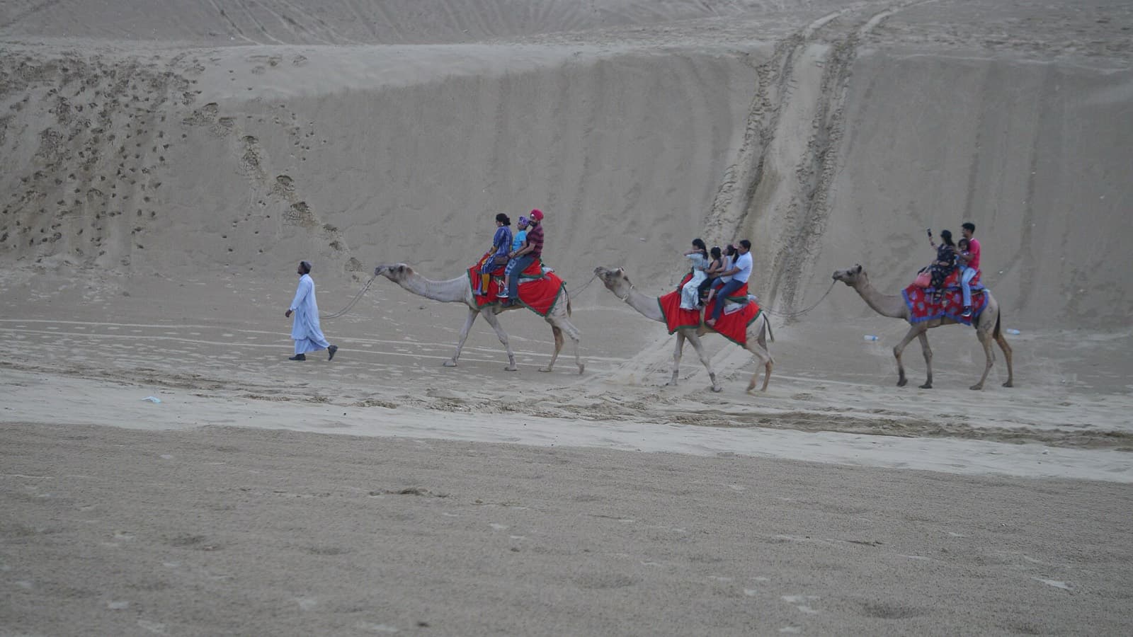 Camel Safari at MaruWagarh Desert Resort
